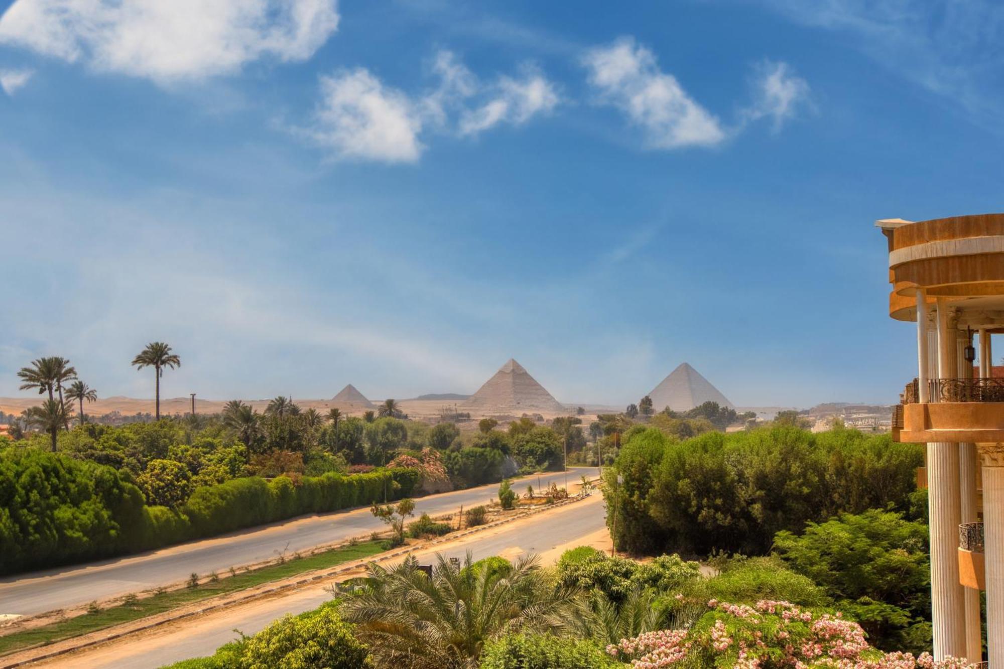 Golden Palm Sunrise Inn Kafret el-Gabal エクステリア 写真