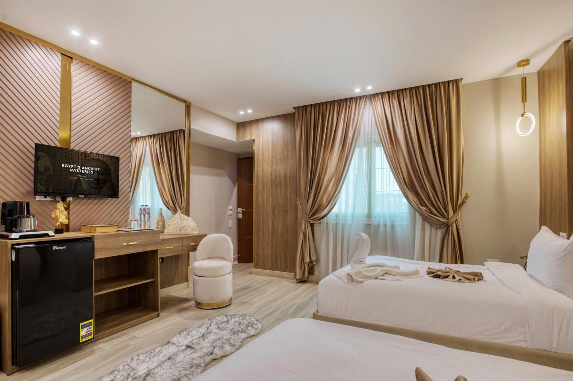 Golden Palm Sunrise Inn Kafret el-Gabal エクステリア 写真