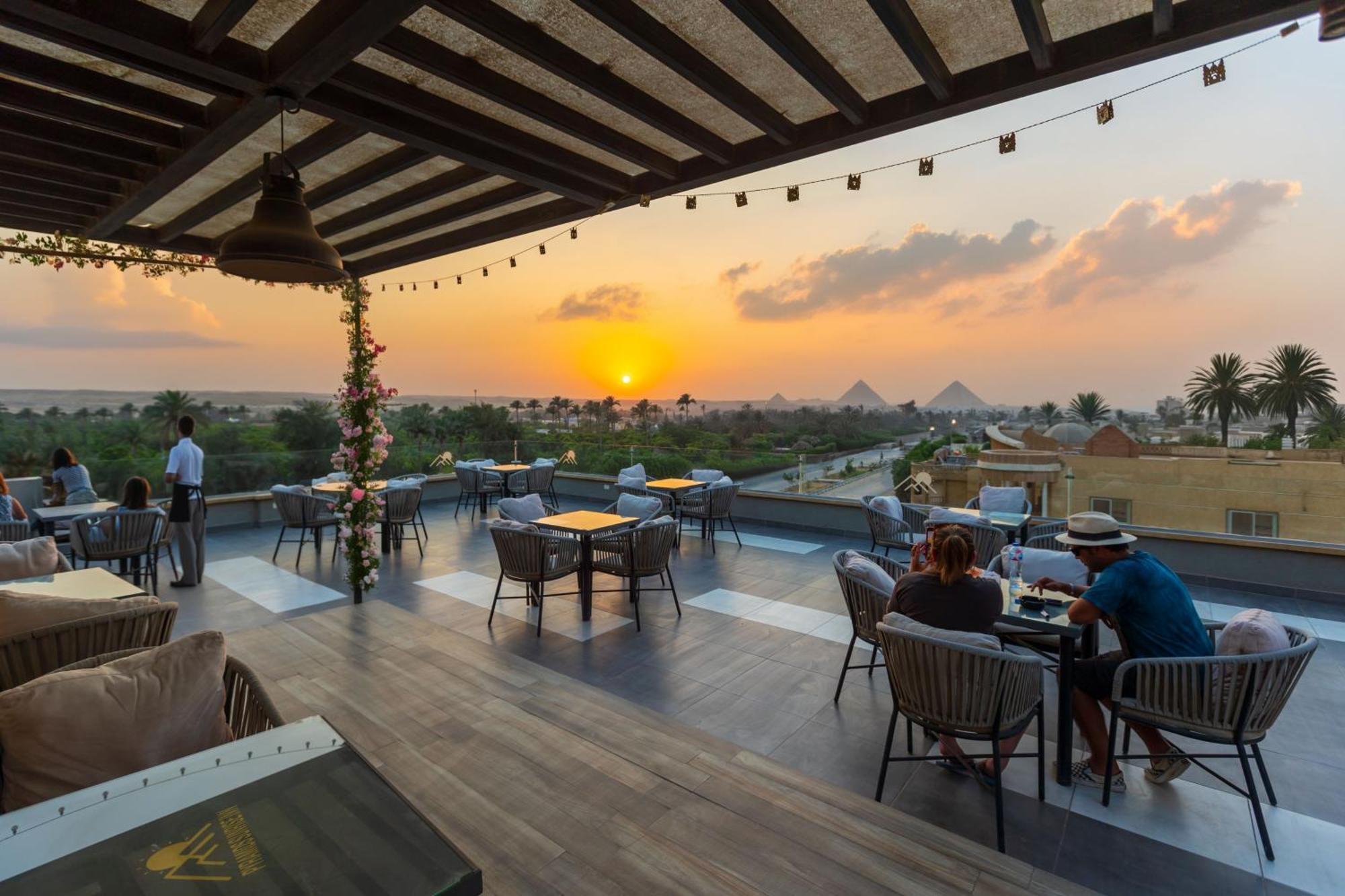 Golden Palm Sunrise Inn Kafret el-Gabal エクステリア 写真