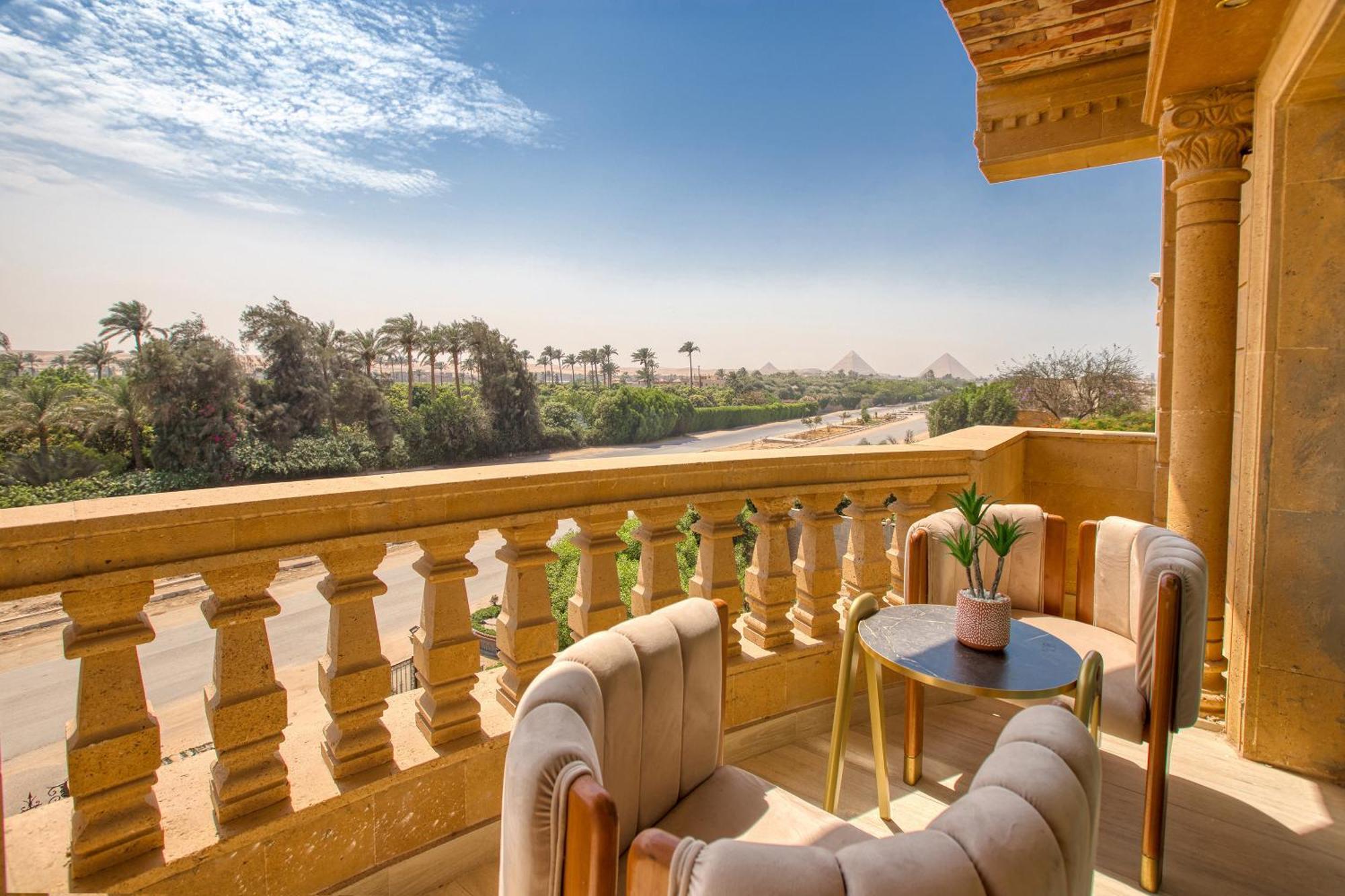 Golden Palm Sunrise Inn Kafret el-Gabal エクステリア 写真